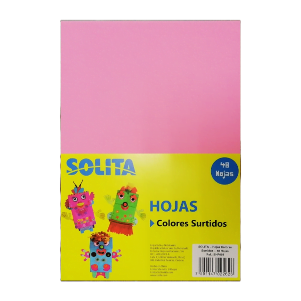 SHP001 - Hojas de Colores Surtidos.