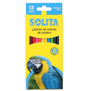 SLC020-Lapices-de-Colores Premium- 12 piezas